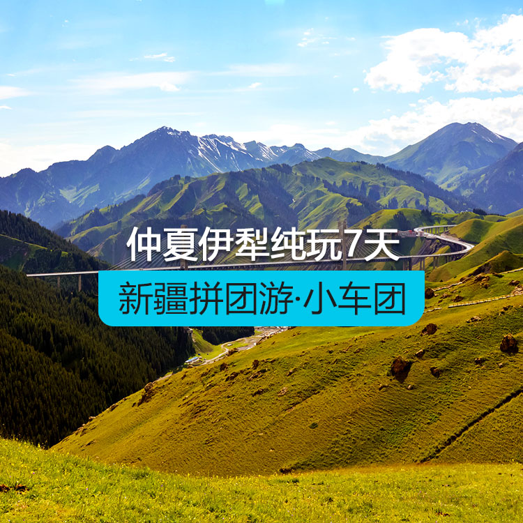 【新疆拼團(tuán)游·小車團(tuán)】仲夏伊犁純玩7日游（景點(diǎn)包含：S101省道+肯斯瓦特+獨(dú)山子大峽谷+賽里木湖+果子溝大橋+多巴胺六星街+庫(kù)爾德寧/吐爾根杏花溝+那拉提草原+木特塔爾沙漠）（烏市進(jìn)出）產(chǎn)品編號(hào)：11388
