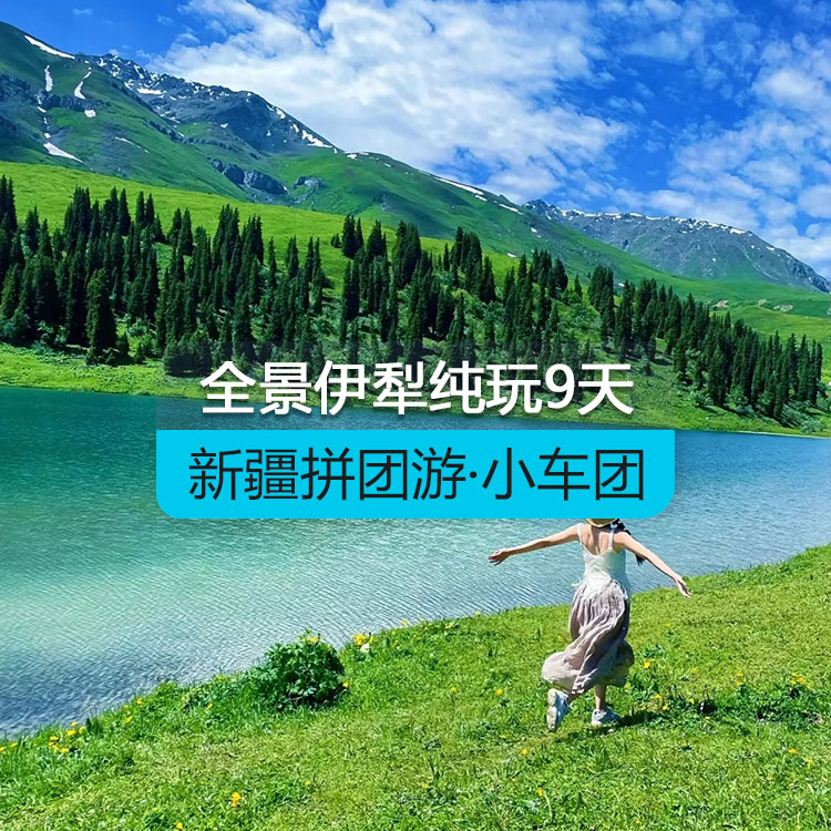 【新疆拼團(tuán)游·小車團(tuán)】全景伊犁純玩9日游（景點(diǎn)包含：獨(dú)山子大峽谷+賽里木湖+果子溝大橋+多巴胺六星街+伊昭公路+夏塔古道+瓊庫(kù)什臺(tái)+恰甫其海+恰西森林公園+那拉提空中草原+木特塔爾沙漠+獨(dú)庫(kù)公路+孟克特古道+唐布拉百里畫廊）產(chǎn)品編號(hào)：11433