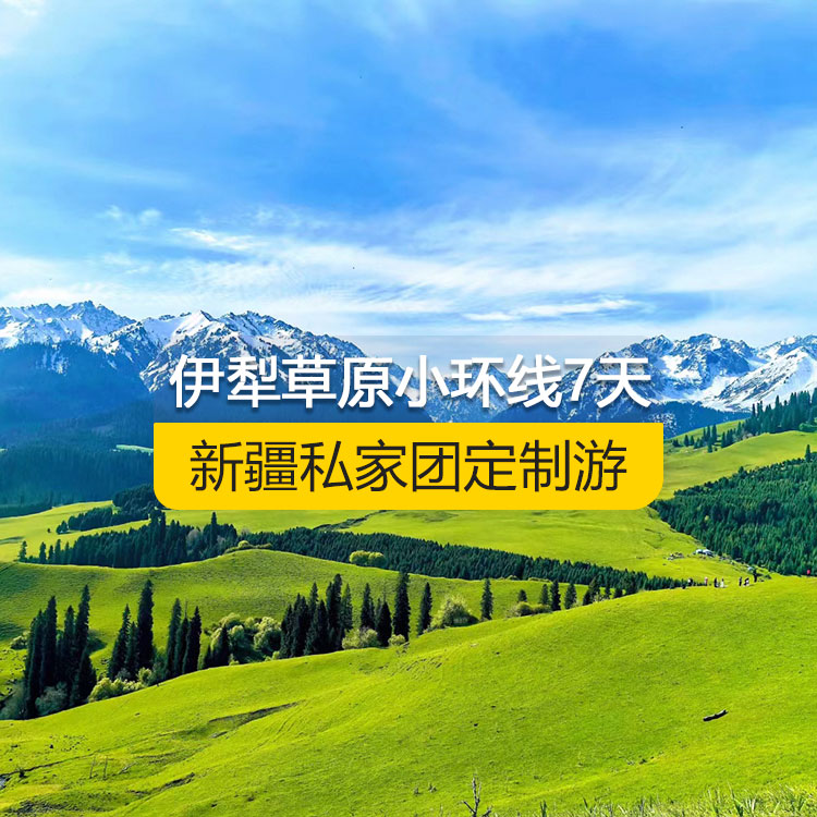 【新疆·北疆·私家團定制游·7天6晚】北疆伊犁草原小環(huán)線經(jīng)典純玩7日游(景點包含：獨山子大峽谷+賽里木湖+解憂公主薰衣草農(nóng)場+喀贊其民俗區(qū)+那拉提空中草原+巴音布魯克天鵝湖+獨庫公路+唐布拉百里畫廊+S101省道丹霞+國際大巴扎)產(chǎn)品編號 : 11335